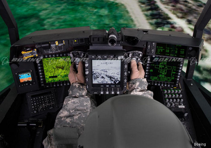 Color to the Apache Helicopter Cockpit