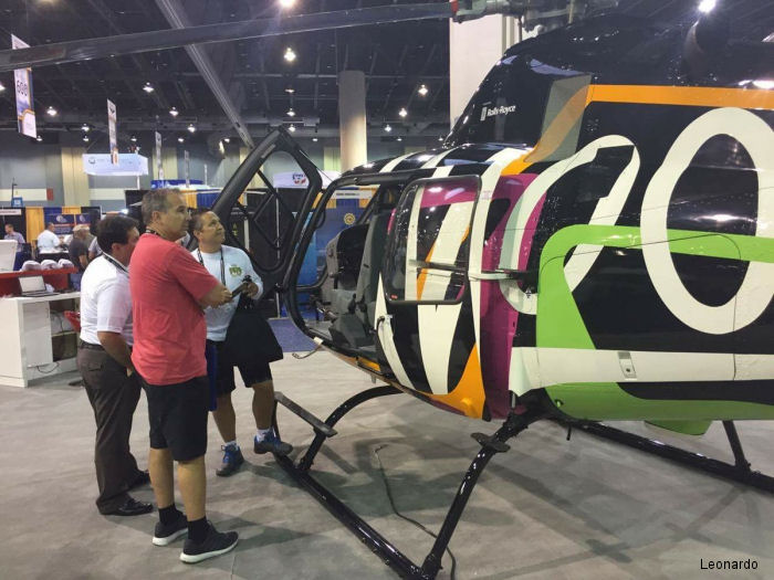 Leonardo AW009 at ALEA 2016