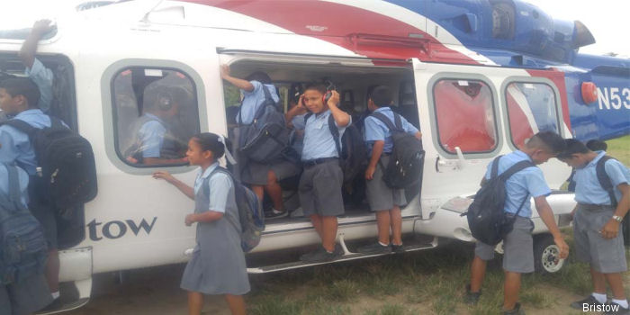 Bristow’s AW139 in Guyana