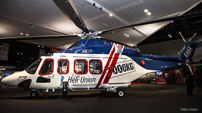 Héli-Union with Leonardo Malaysia to modify another of its AW139 helicopter from 6.800kg to 7000kg joining two other already upgraded. They are used in offshore for oil and gas clients in Myanmar