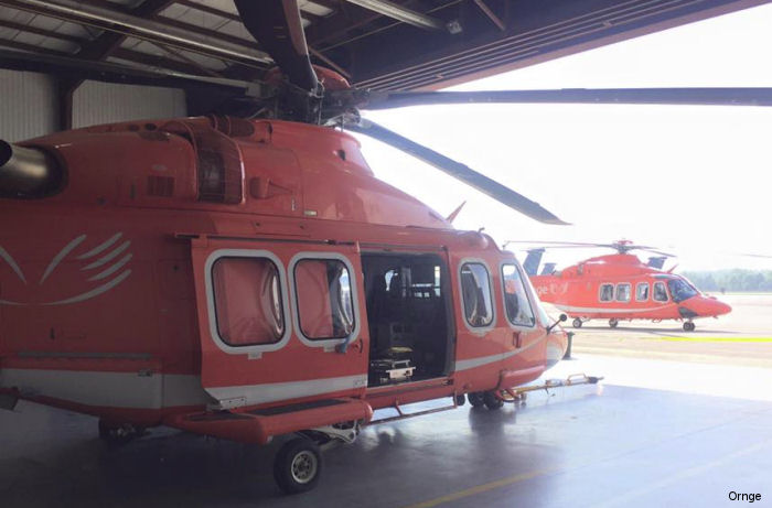 Waypoint Leased EMS AW139 to Ornge