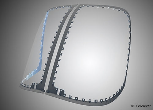 Transport Canada (TCCA) approved the Bell 206 polycarbonate windshield replacement kit