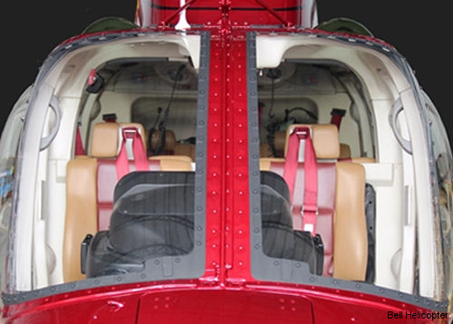 Canada Approved Bell 206 Polycarbonate Windshield
