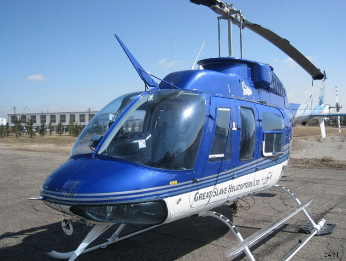 New Bell 206 Polycarbonate Windshield