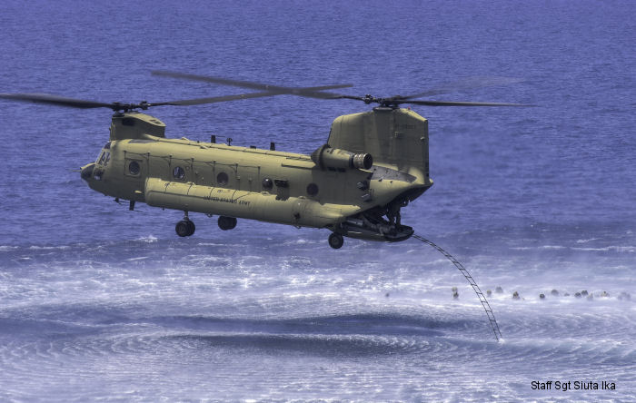 CH-47F Chinook in Belize