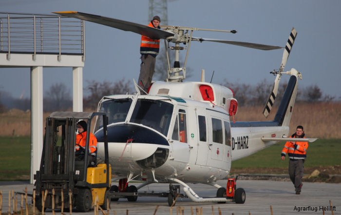 Bell 212/412 Tailbooms Support in Europe
