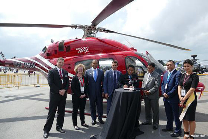 Two Bell 429 for Indonesian Ministry of Transportation