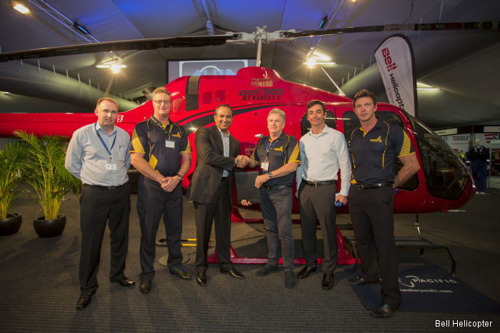 Australian Aviation School Sign LoI for Bell 505