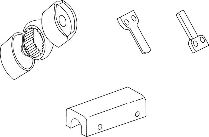 Tail Skid Weight for Bell 206