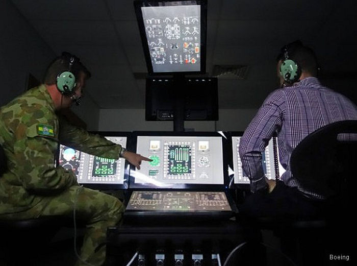 Australia welcomes first CH-47F Chinook maintenance training system