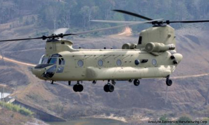 India Chinooks with Internal Public Address System