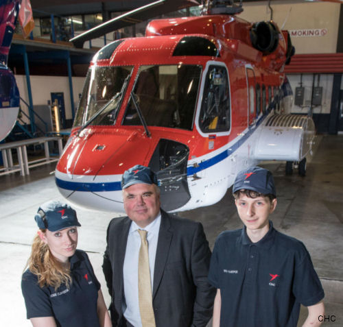 CHC Apprentice Programme at Aberdeen