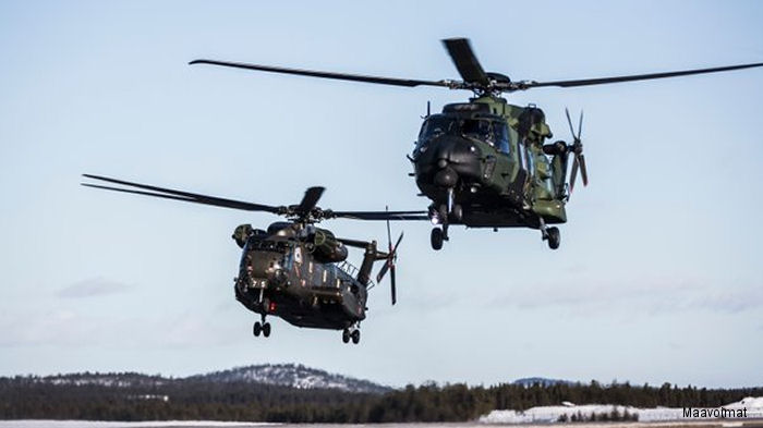 CH-53GA and NH90