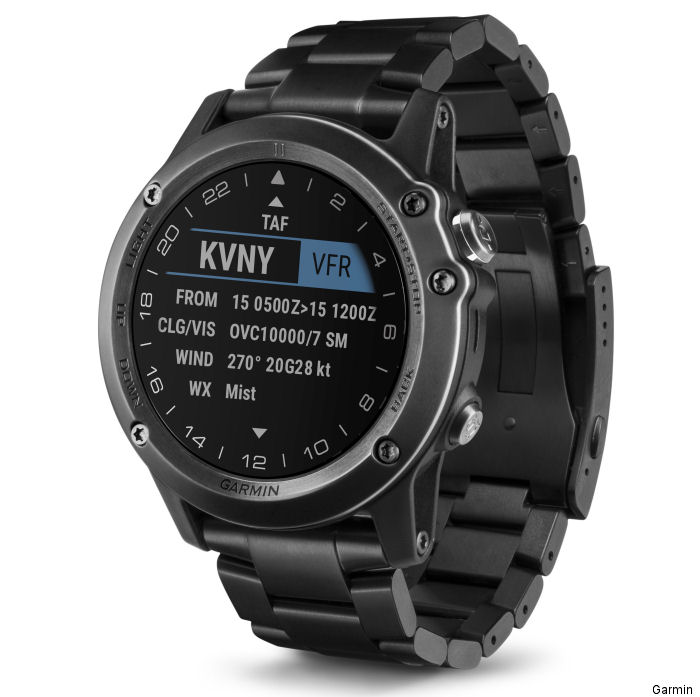 Garmin D2 Bravo Titanium Aviator Watch