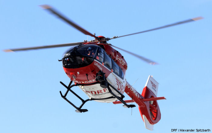 German DRF Luftrettung selected Bucher AC67 HEMS (Helicopter Emergency Medical Service) kits to equip the new H135/EC135T3 and H145/EC145T2 helicopters.