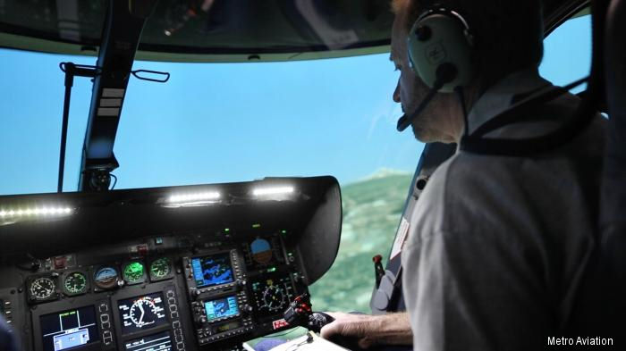 Metro Aviation EC145 Level D Full Motion Simulator