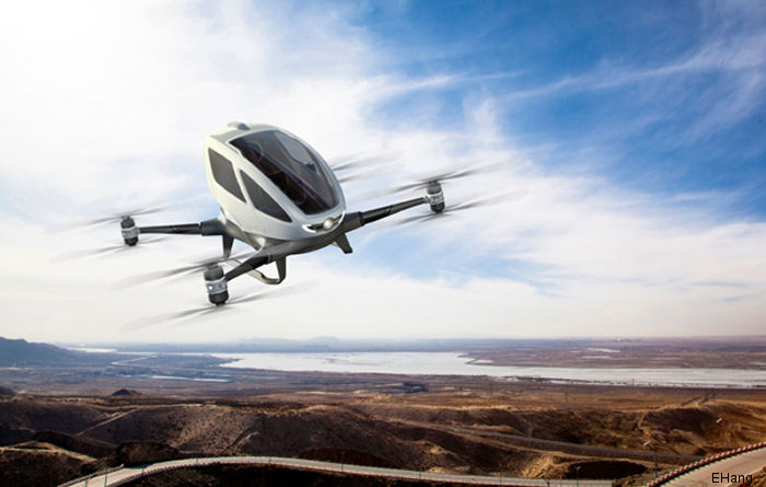 Agreement Signed Between Nevada’s GOED, NIAS and EHANG to Advance UAS Research and Develepment