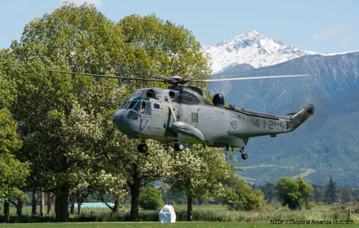 Canadian frigate HMCS Vancouver with its Sea King helicopter originally in New Zealand for the 75th RNZN Anniversary completed emergency relief operations in affected area hit by the earthquake