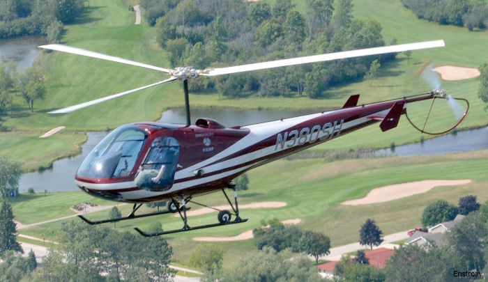 Enstrom Delivers F28F to Sharkey’s Helicopters