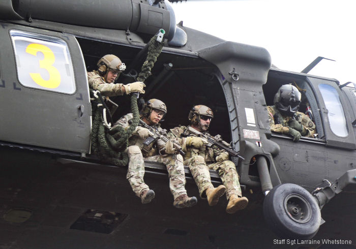 National Guard Trains Fast-Rope in Europe