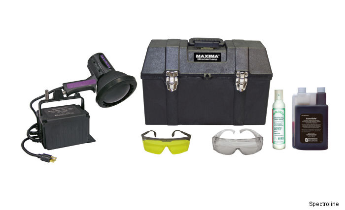 Detection Kit Finds All Aircraft Fluid Leaks