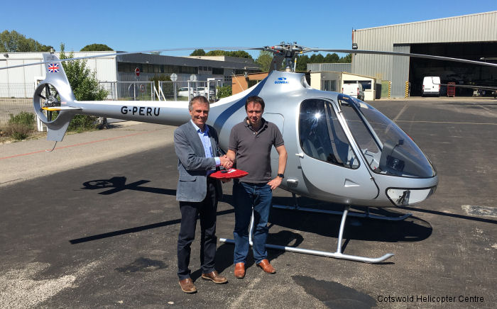 Helicopter Services is 11th UK Guimbal Cabri School