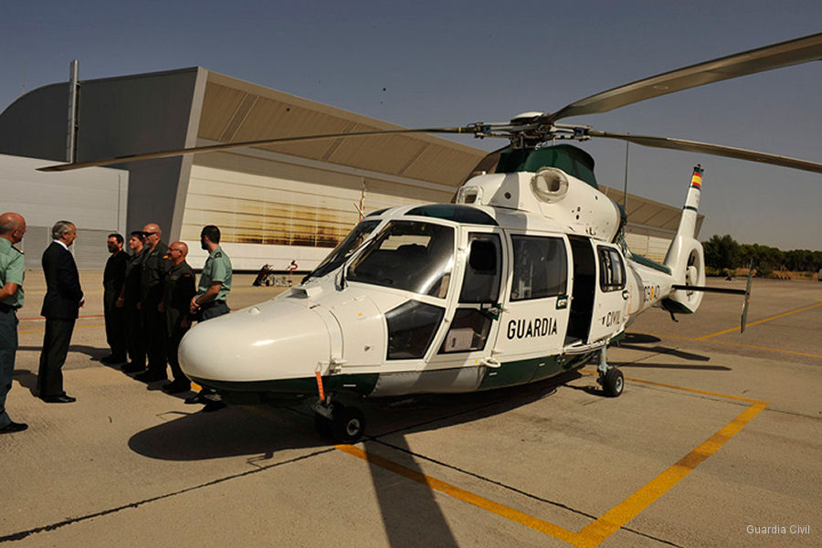 Spanish Guardia Civil Received First Two AS365N3