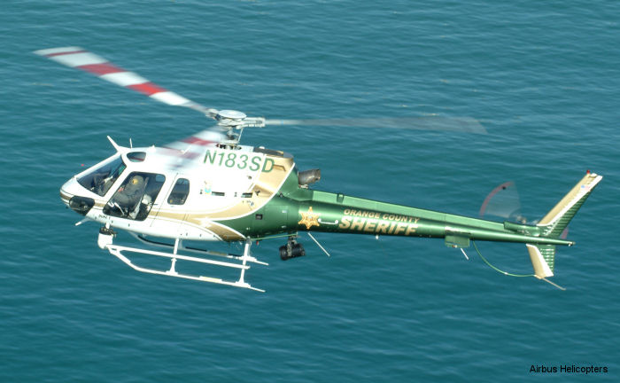 California Orange County Sheriff Dept Orders H125