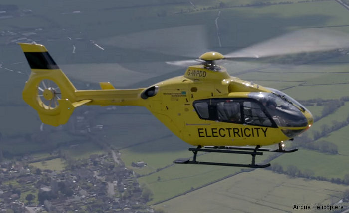 UK Western Power Distribution EC135