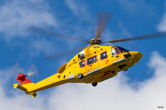 NHV’s H175 Flying for Maersk Oil in Denmark