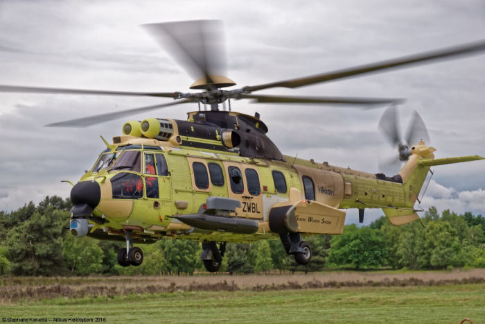 H225M with HForce System Tested in Belgium