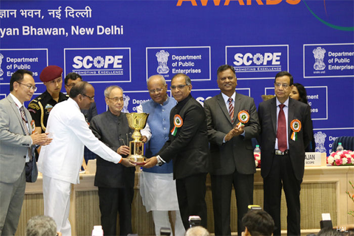 HAL Conferred with SCOPE Excellence Award