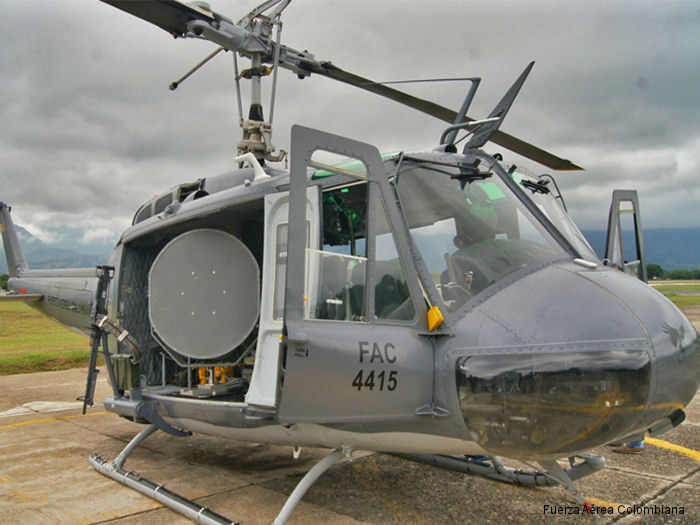 Seventh Huey II Kit to Colombian Air Force