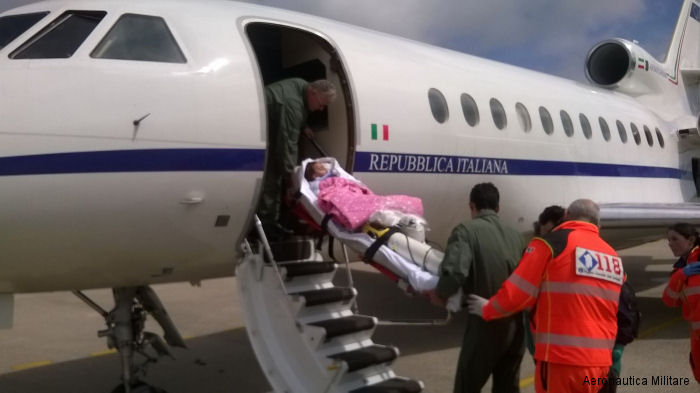 Italian Air Force 100 Medevac Flights in 5 Months