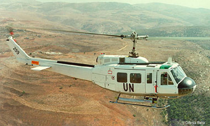 Agusta-Bell AB205 Huey used before current AB212