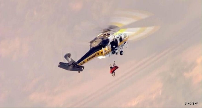 LACoFD Receives Sikorsky Rescue Award