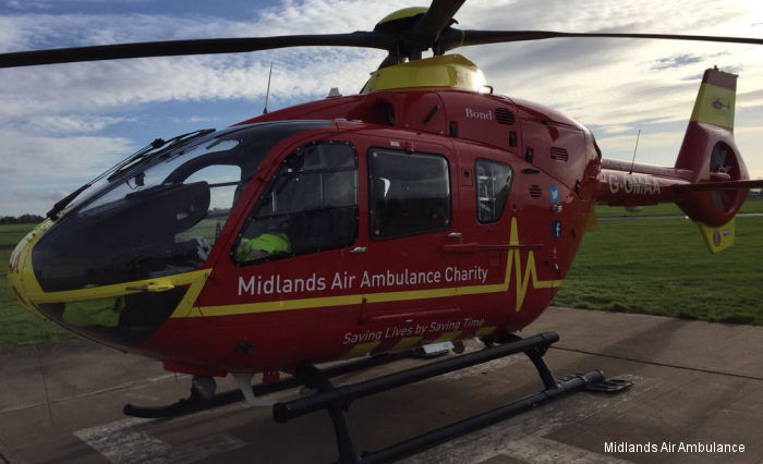 Midlands Air Ambulance Charity Commences Its 25th Anniversary Year