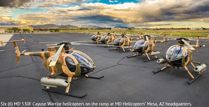Twelve Additional MD530F to Afghan Air Force