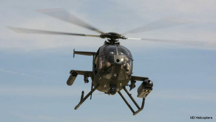 MD530G Scout Attack Helicopters to Malaysia Army
