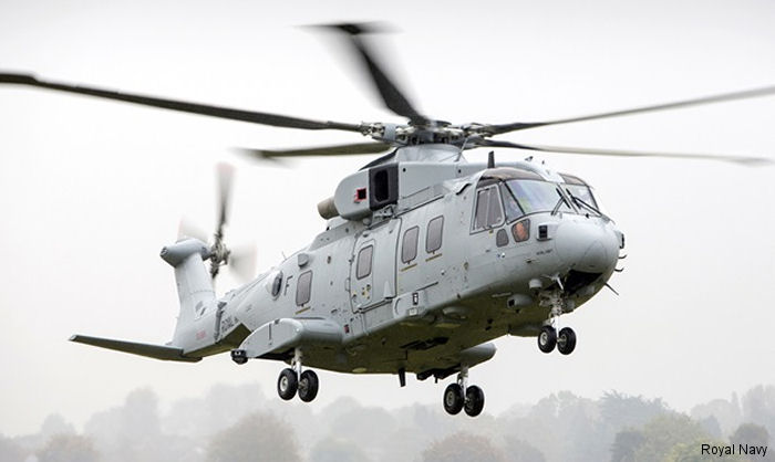 Royal Marines Merlin Mk4 First Flight