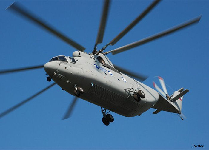 Mi-26TC Delivered to China
