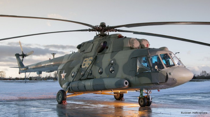 Mi-8MTV-5 with Gyro-Stabilized Optoelectronic System