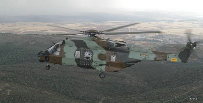 Spanish Army Accepts First Two NH90