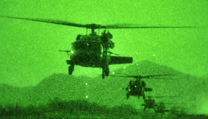 U.S. / South Korea Night Air Assault Training