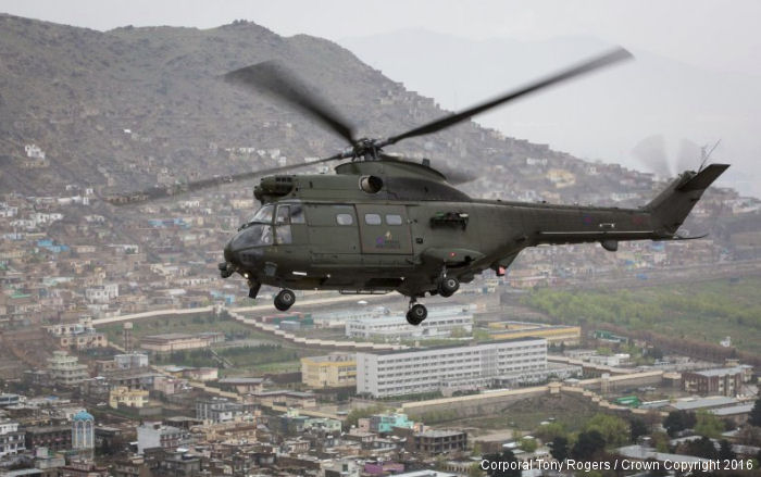 RAF Puma HC.2 Complete First Year in Afghanistan