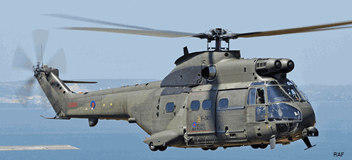 10,000 Flight Hours for RAF Puma Mk.2