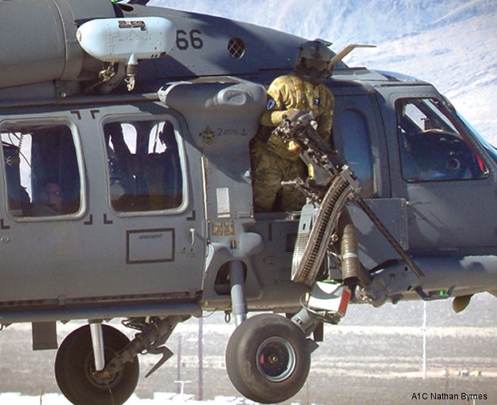 Alaska Air National Guard Pave Hawks in Nevada Desert