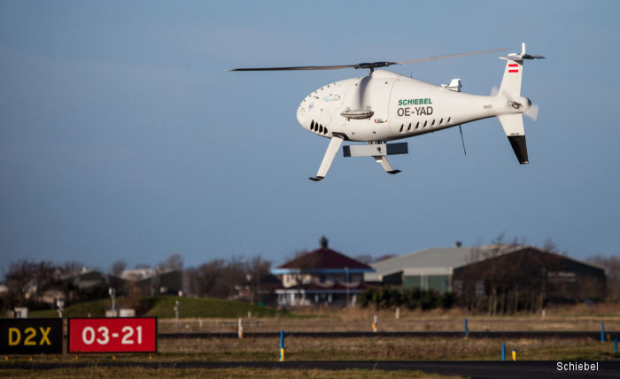 Camcopter S-100 UAV Demonstration in Netherlands