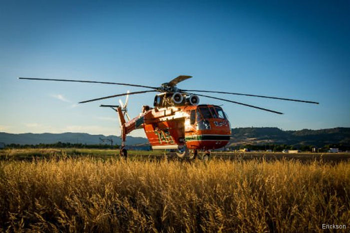 S-64 Composite Main Rotor Blades First Flight