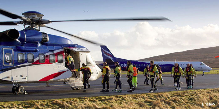 Bristow New Service Between Aberdeen and Scatsta